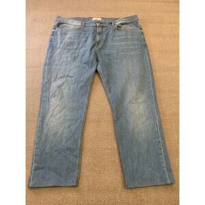 Spoke Mens 42 Jeans Blue Build A Regular Fit Straight